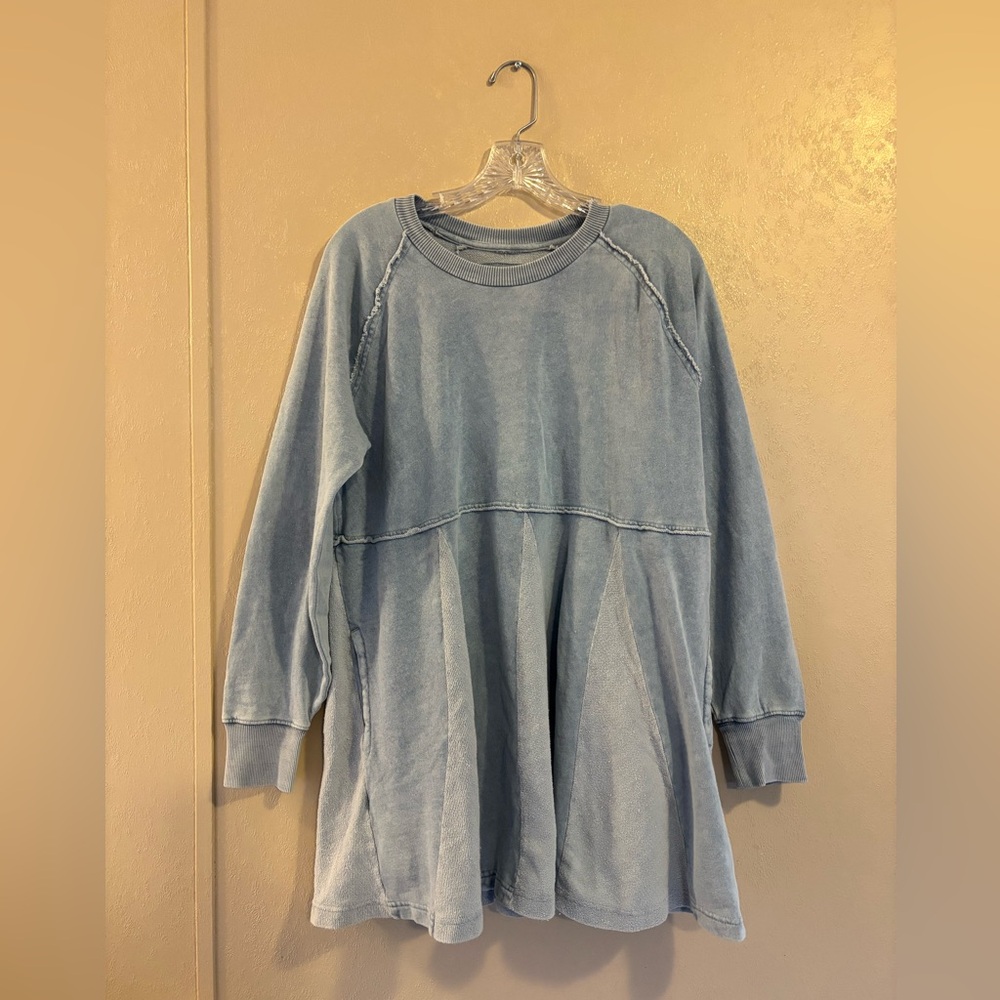 American Eagle Outfitters Blue Mini Dress